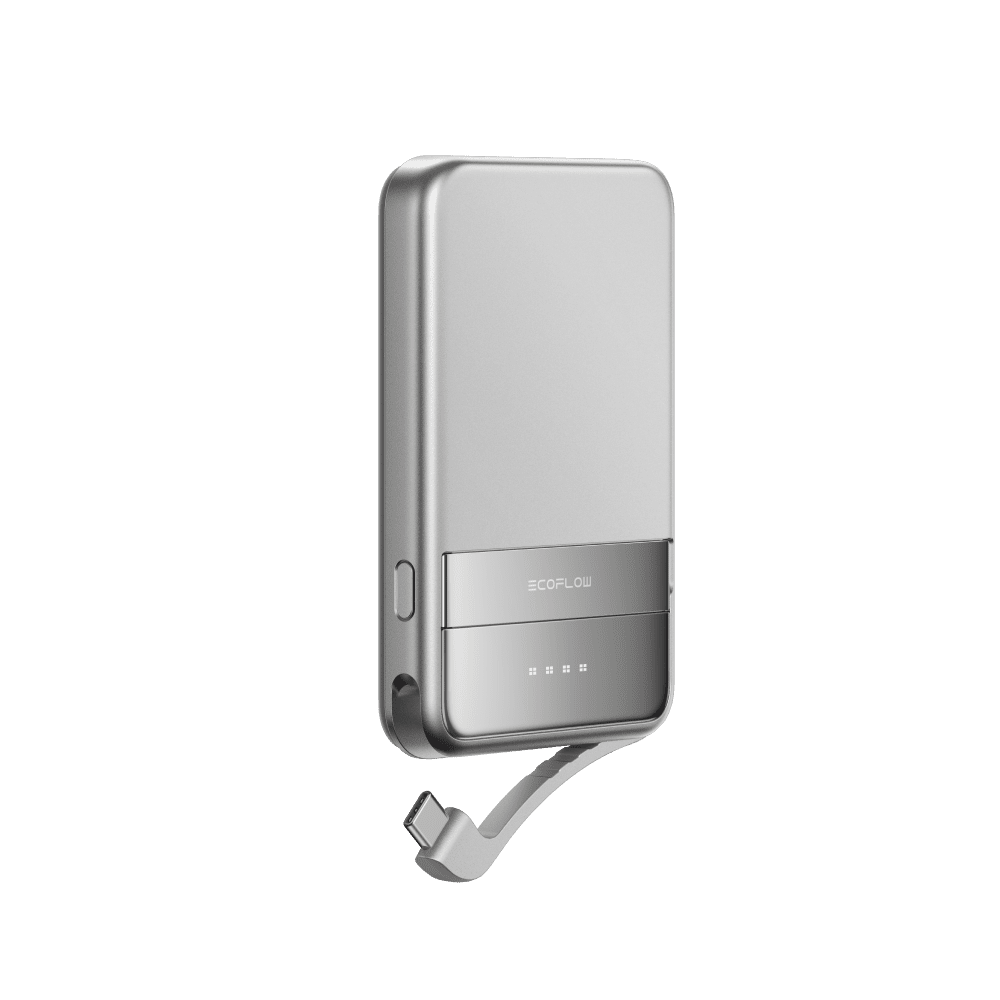 EcoFlow Rapid Magnetic Power Bank Silver
