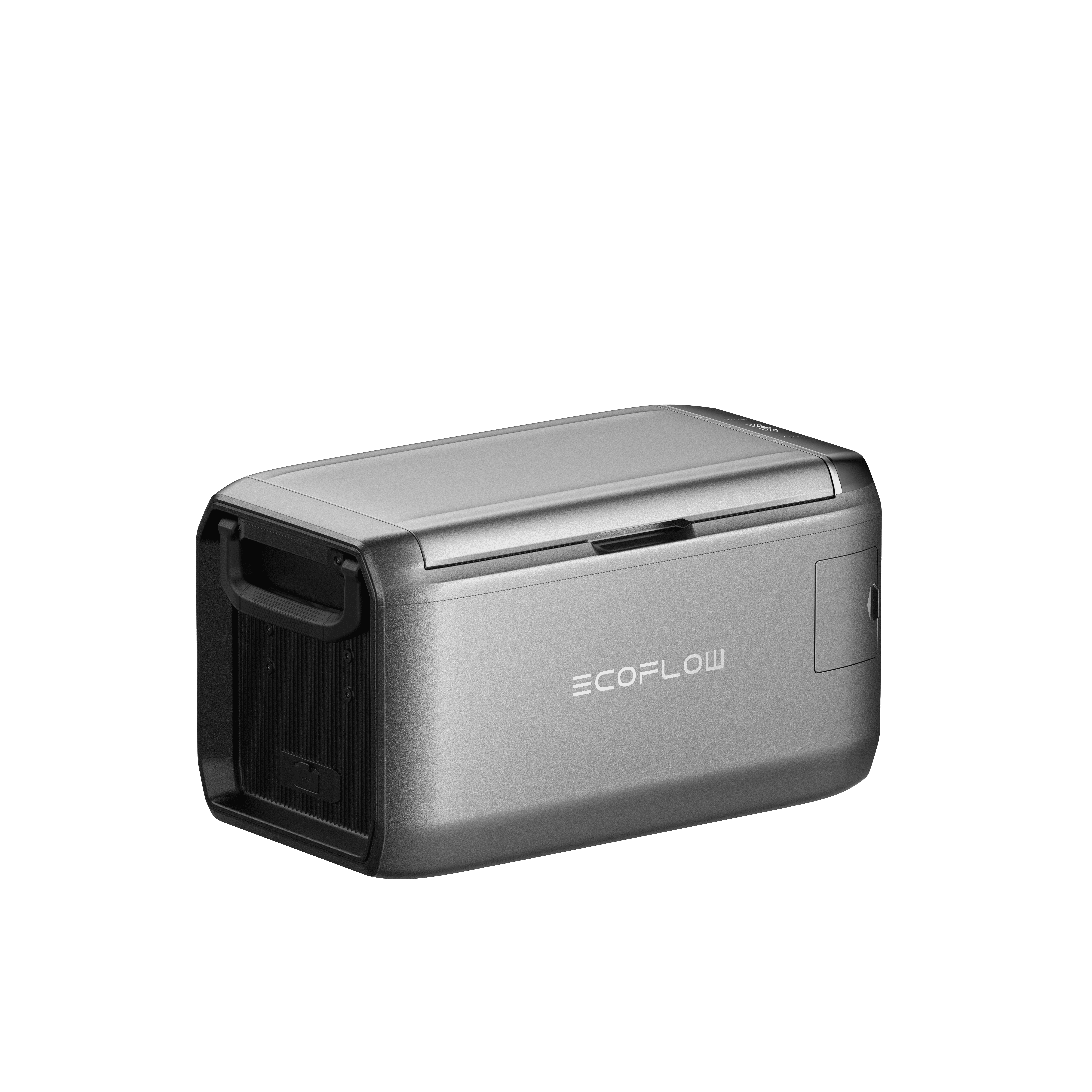 EcoFlow GLACIER Classic 35L – Portable Fridge Freezer with Detachable Battery side view