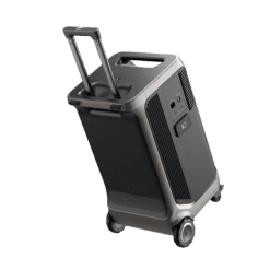 Anker Solix F3800 Portable Power Station with handle and wheels