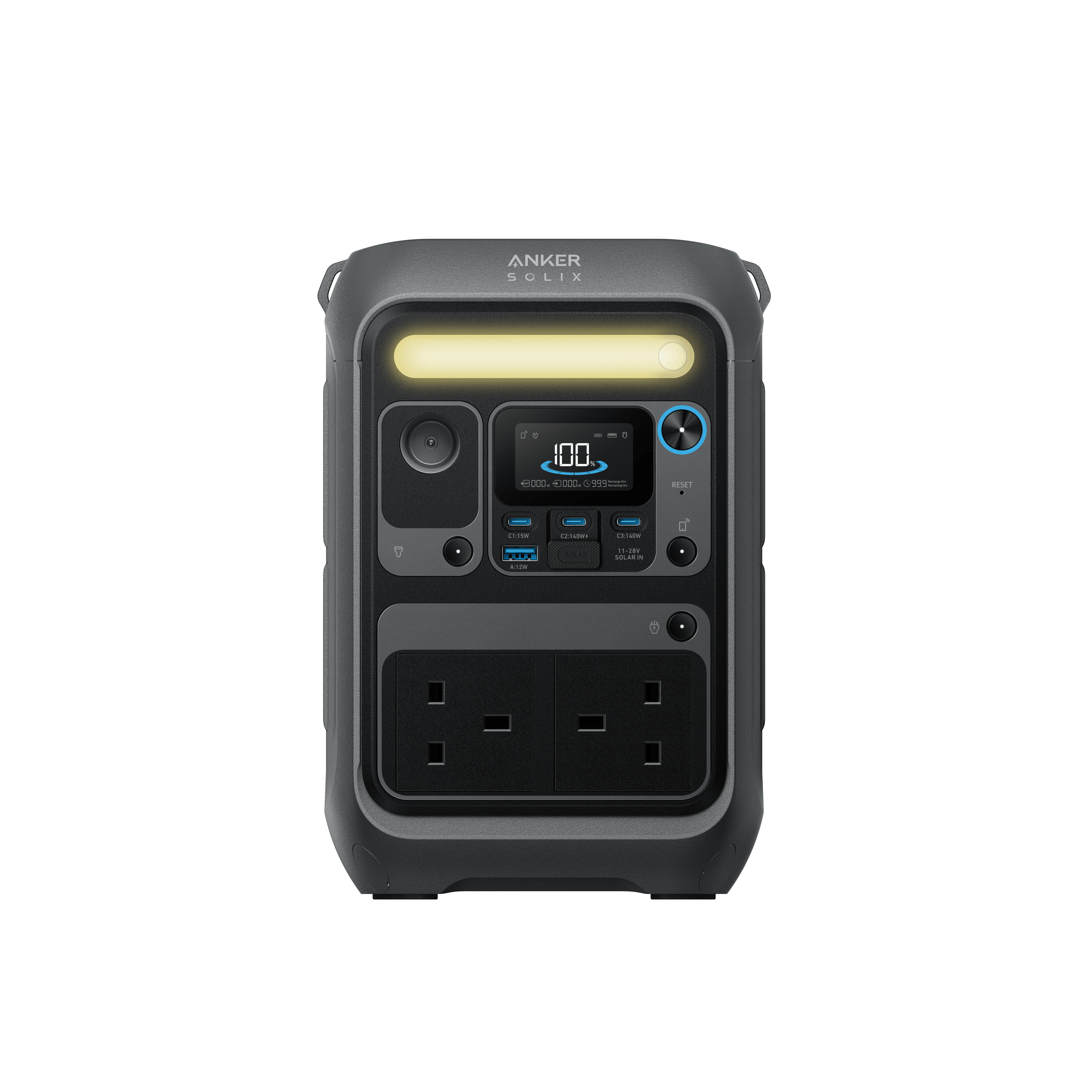 Anker SOLIX C300 Portable Power Station - Front
