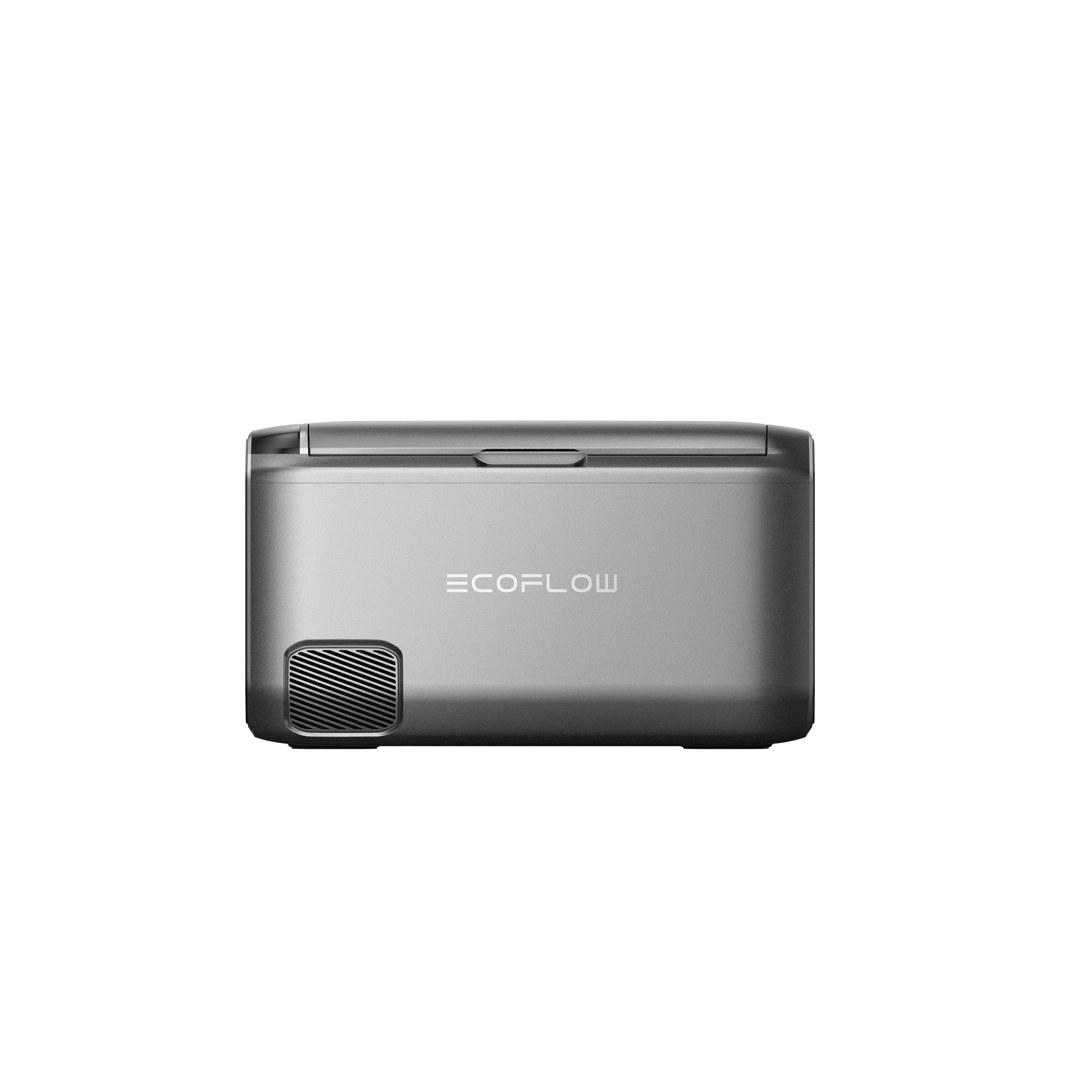 ecoflow glacier classic 35l portable fridge freezer for campervans and outdoor use - back view
