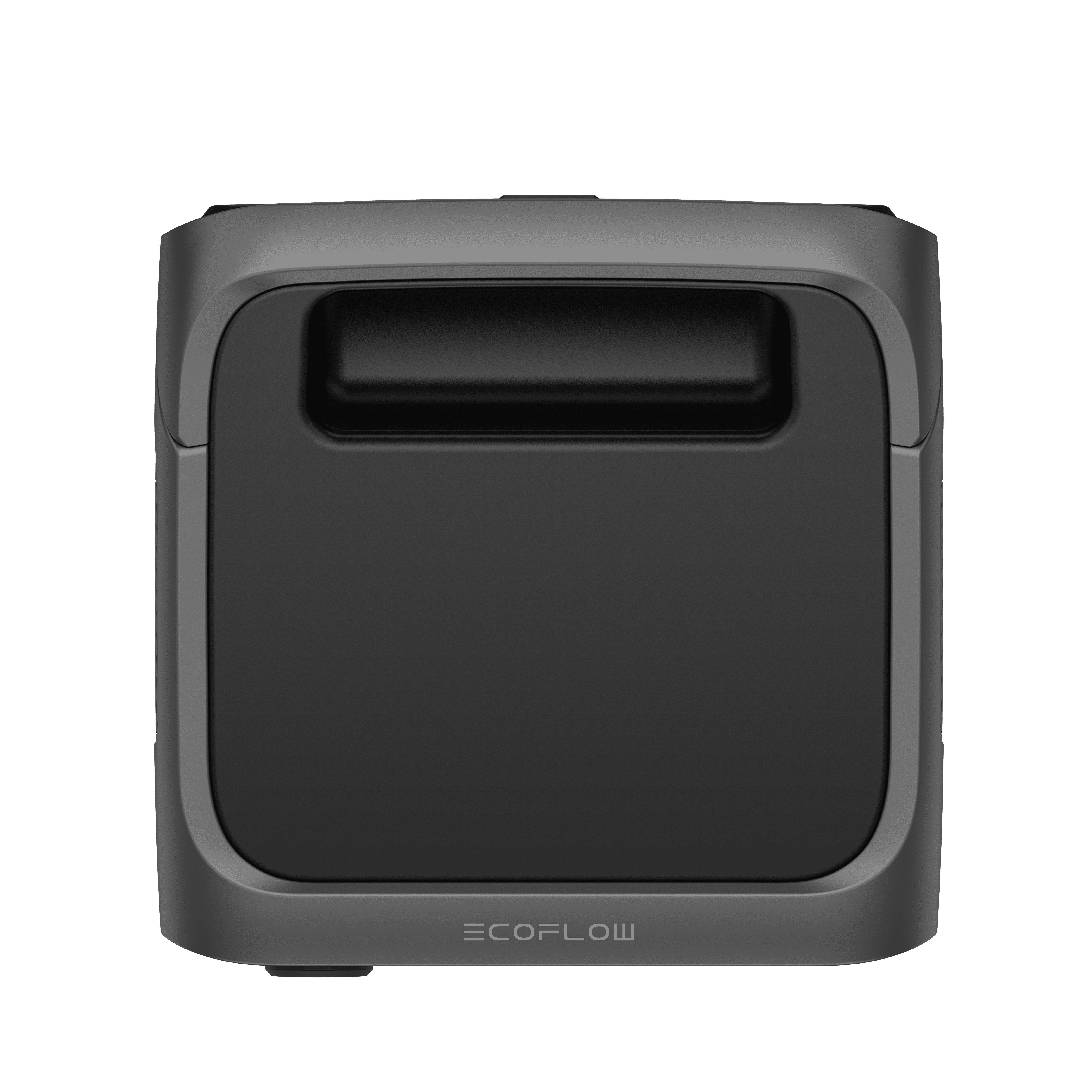ecoflow river 3 max plus portable power station back view on white background